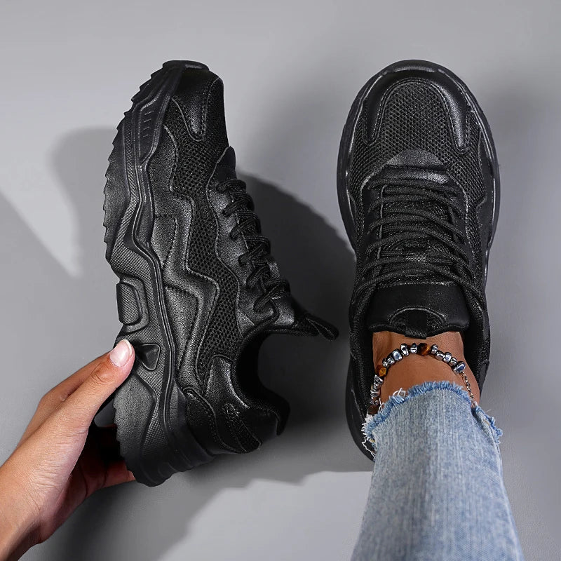 Women's Athletic Sneakers with Lightweight Design and Breathable Mesh