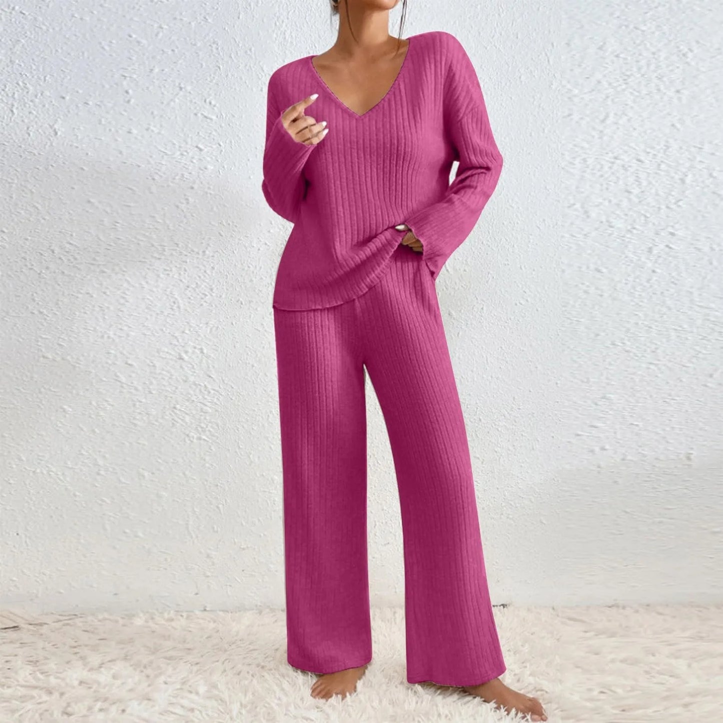 Hazel | Knitted Two-Piece Set with Soft Fabric and Relaxed Fit