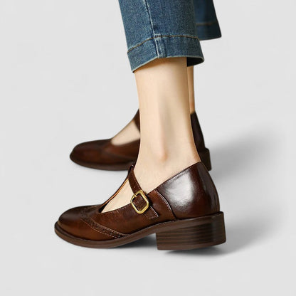 Women's Casual Mary Jane Shoes with Comfortable Fit and Versatile Style