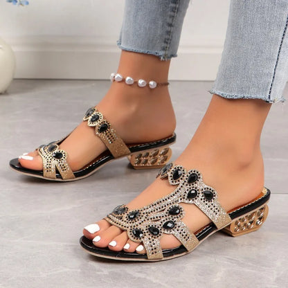 Women's Stylish Sandals with Adjustable Straps and Cushioned Insole