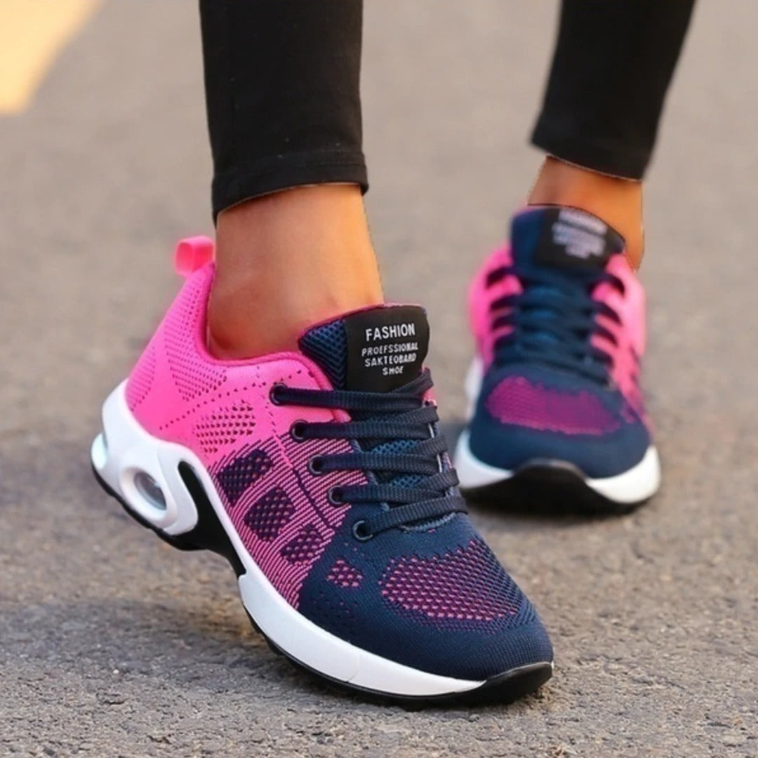 Women's Athletic Walking Shoes with Lightweight Design and Cushioned Sole
