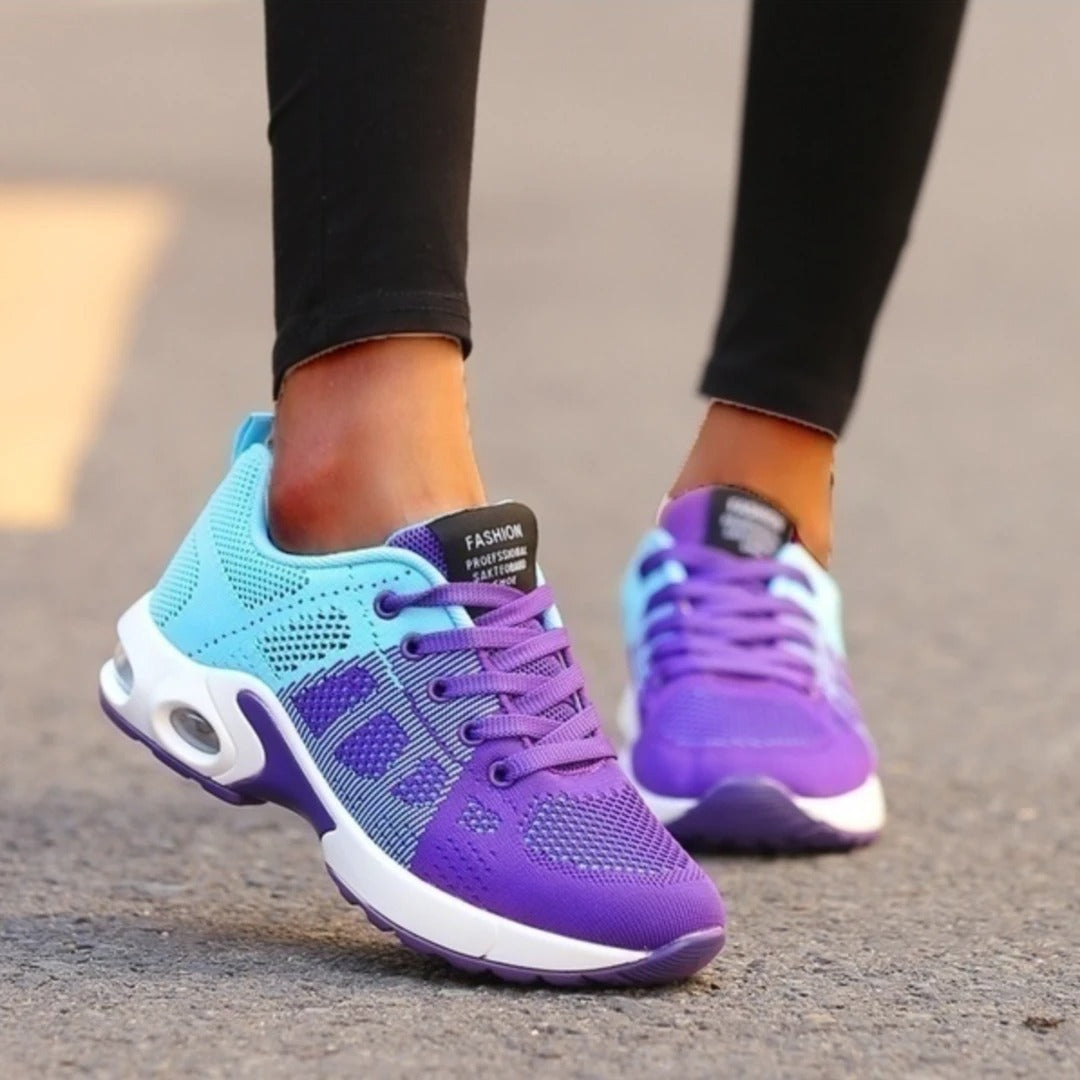 Women's Athletic Walking Shoes with Lightweight Design and Cushioned Sole