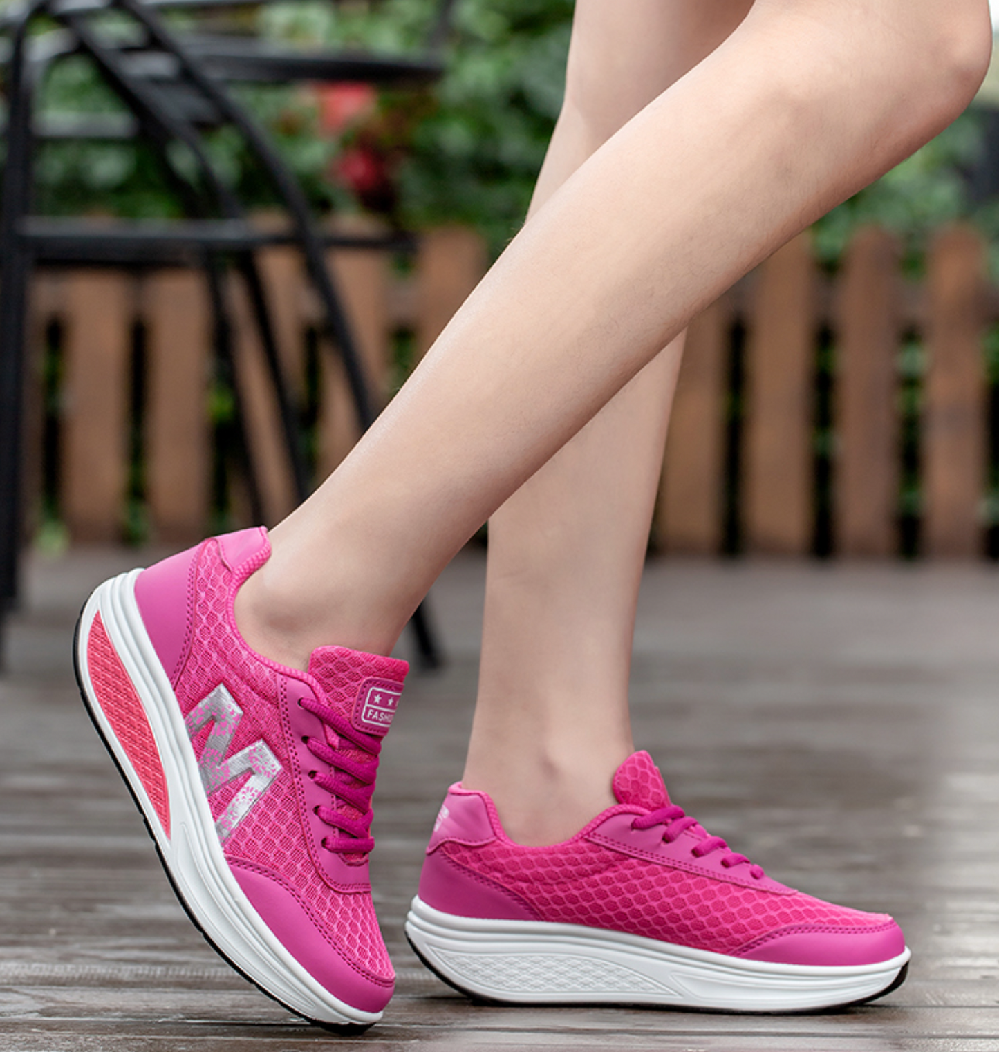 Women's Walking Sneakers with Supportive Design and Breathable Upper