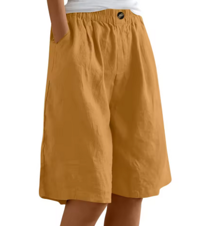 Presley | Casual Shorts with Relaxed Fit and Adjustable Waist