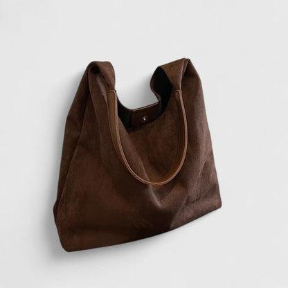 Women's Minimalist Shoulder Bag with Versatile Design and Adjustable Strap