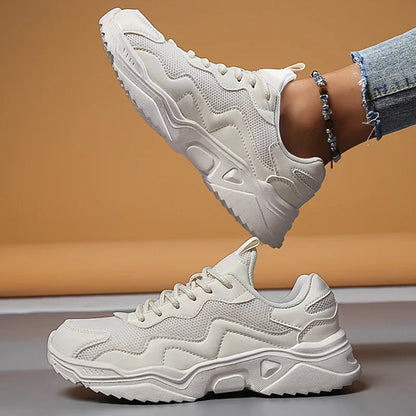 Women's Athletic Sneakers with Lightweight Design and Breathable Mesh