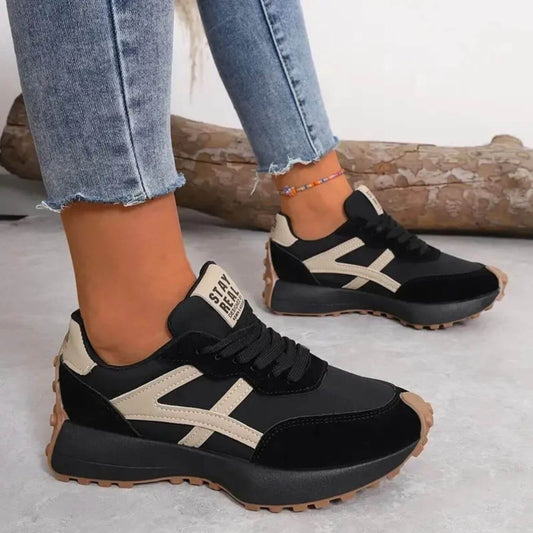 Women's Slip-Resistant Sneakers with Breathable Design and Lightweight Construction