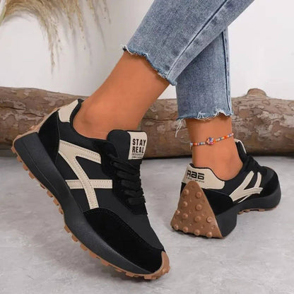 Women's Slip-Resistant Sneakers with Breathable Design and Lightweight Construction