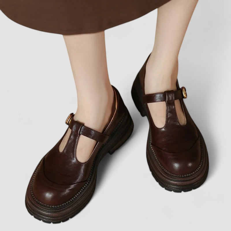 Women's Mary Jane Shoes with Classic Design and Secure Fit