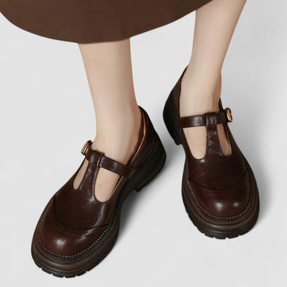 Women's Mary Jane Shoes with Classic Design and Secure Fit