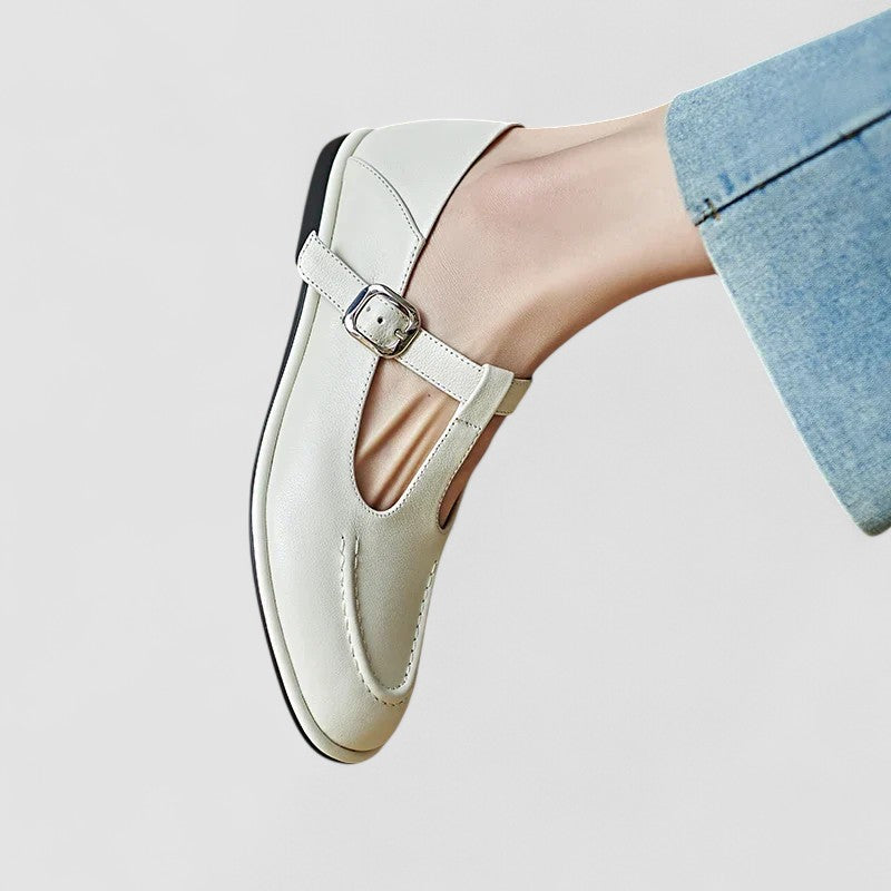 Women's Low Heel Shoes with Supportive Design and Versatile Style