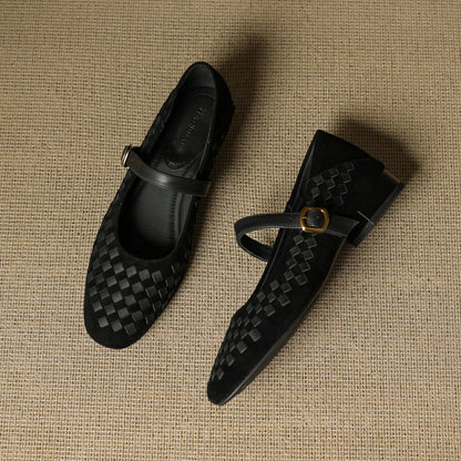 SIERRA GENUINE LEATHER FLATS