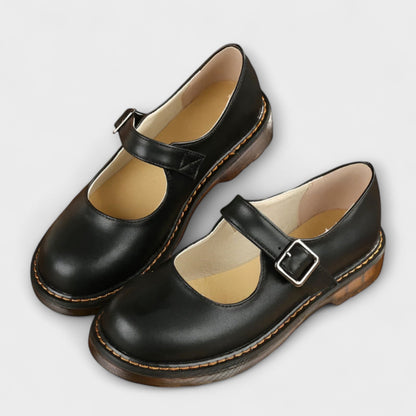 Women's Mary Jane Shoes with Classic Design and Secure Fit