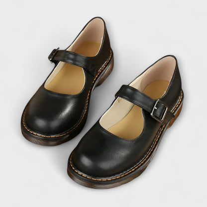 Women's Mary Jane Shoes with Classic Design and Secure Fit