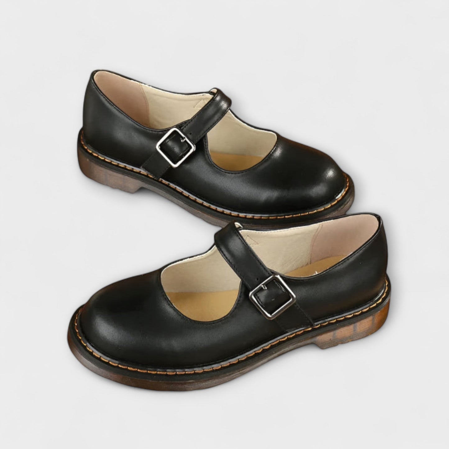 Women's Mary Jane Shoes with Classic Design and Secure Fit