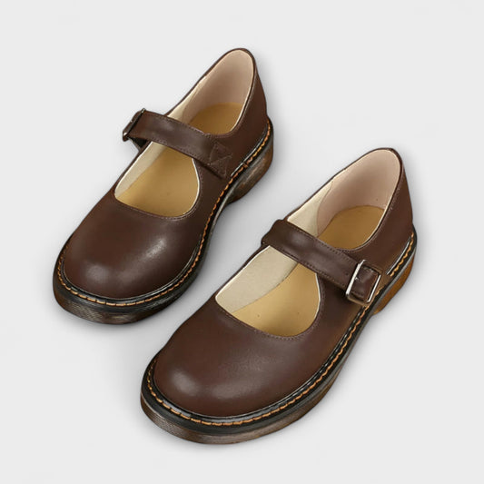 Women's Mary Jane Shoes with Classic Design and Secure Fit