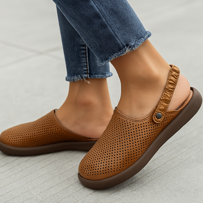 Women's Cushioned Sandals with Adjustable Straps and Arch Support