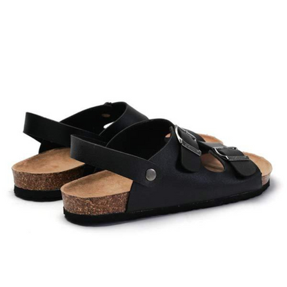 Women's Cushioned Sandals with Arch Support and Adjustable Straps