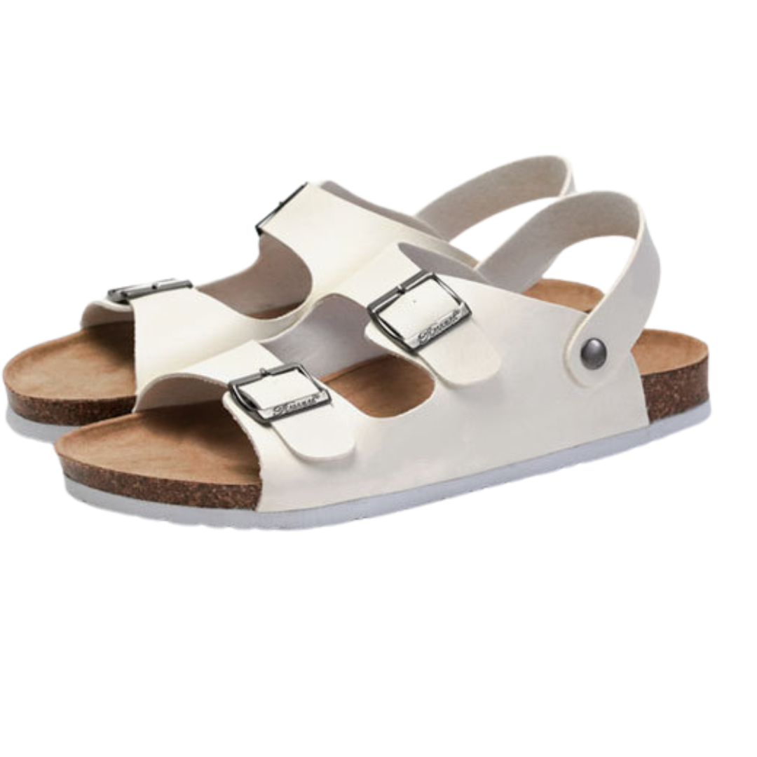 Women's Cushioned Sandals with Arch Support and Adjustable Straps