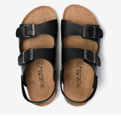 Women's Cushioned Sandals with Arch Support and Adjustable Straps