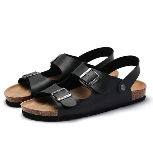 Women's Cushioned Sandals with Arch Support and Adjustable Straps
