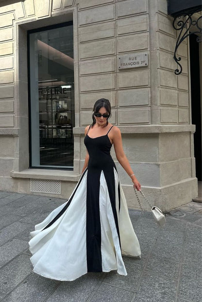 Sumptuously Elegant Paneled Lace With Figure Flattering Silhouette Wedding Maxi Dress