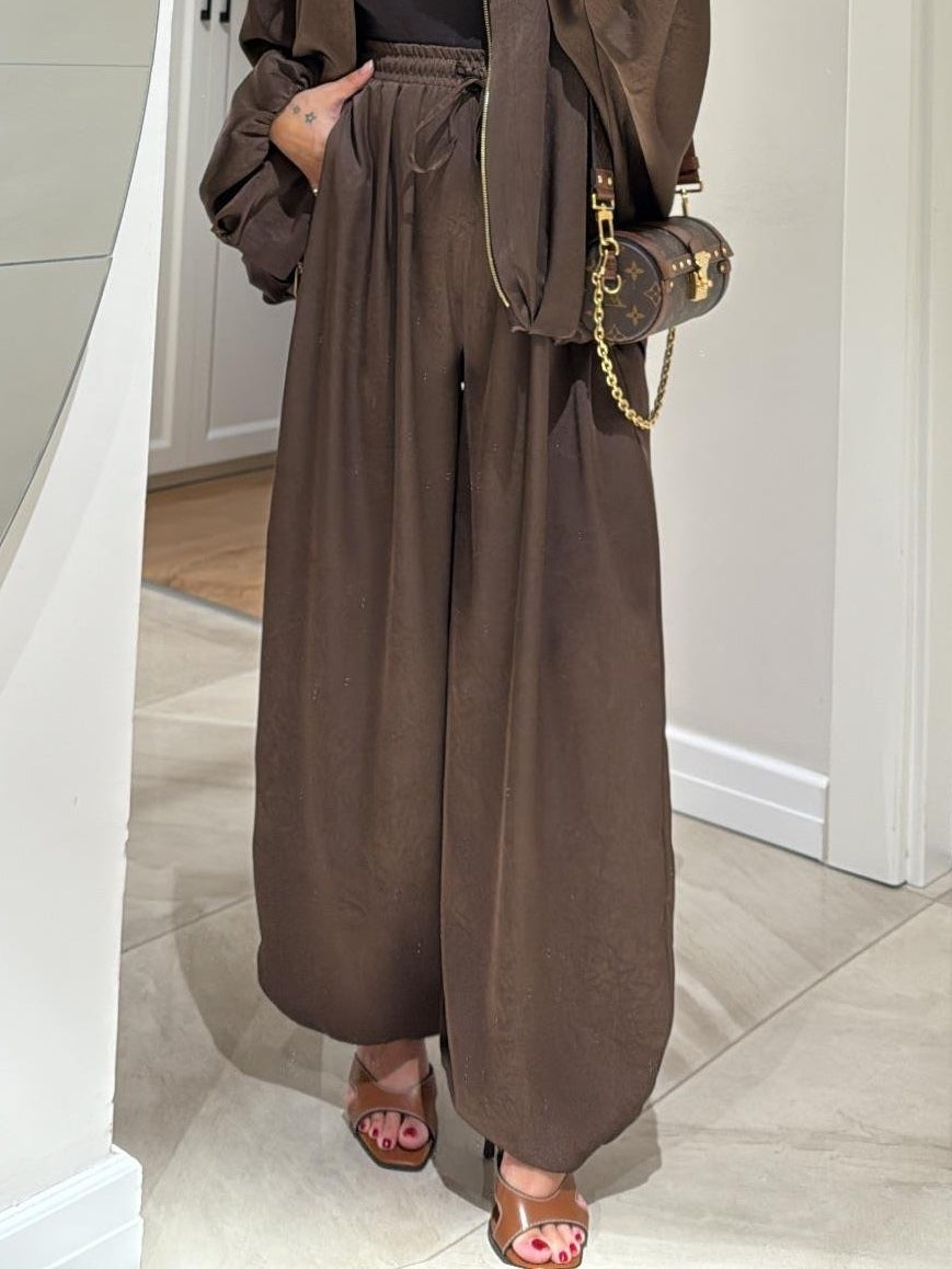 Daphne | Casual Two-Piece Suit with Jacket and Drawstring Trousers
