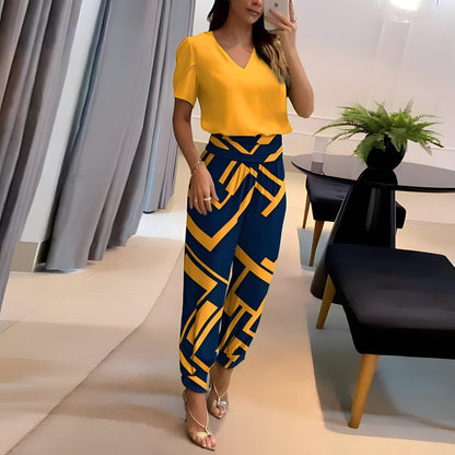 Camille | Two-Piece Set with Coordinating Top and Bottom