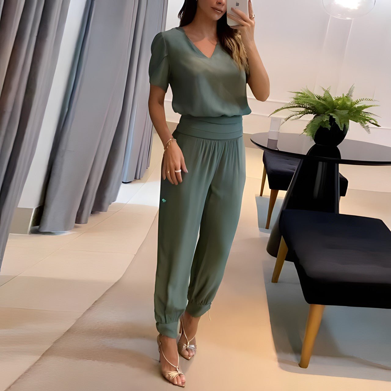 Camille | Two-Piece Set with Coordinating Top and Bottom