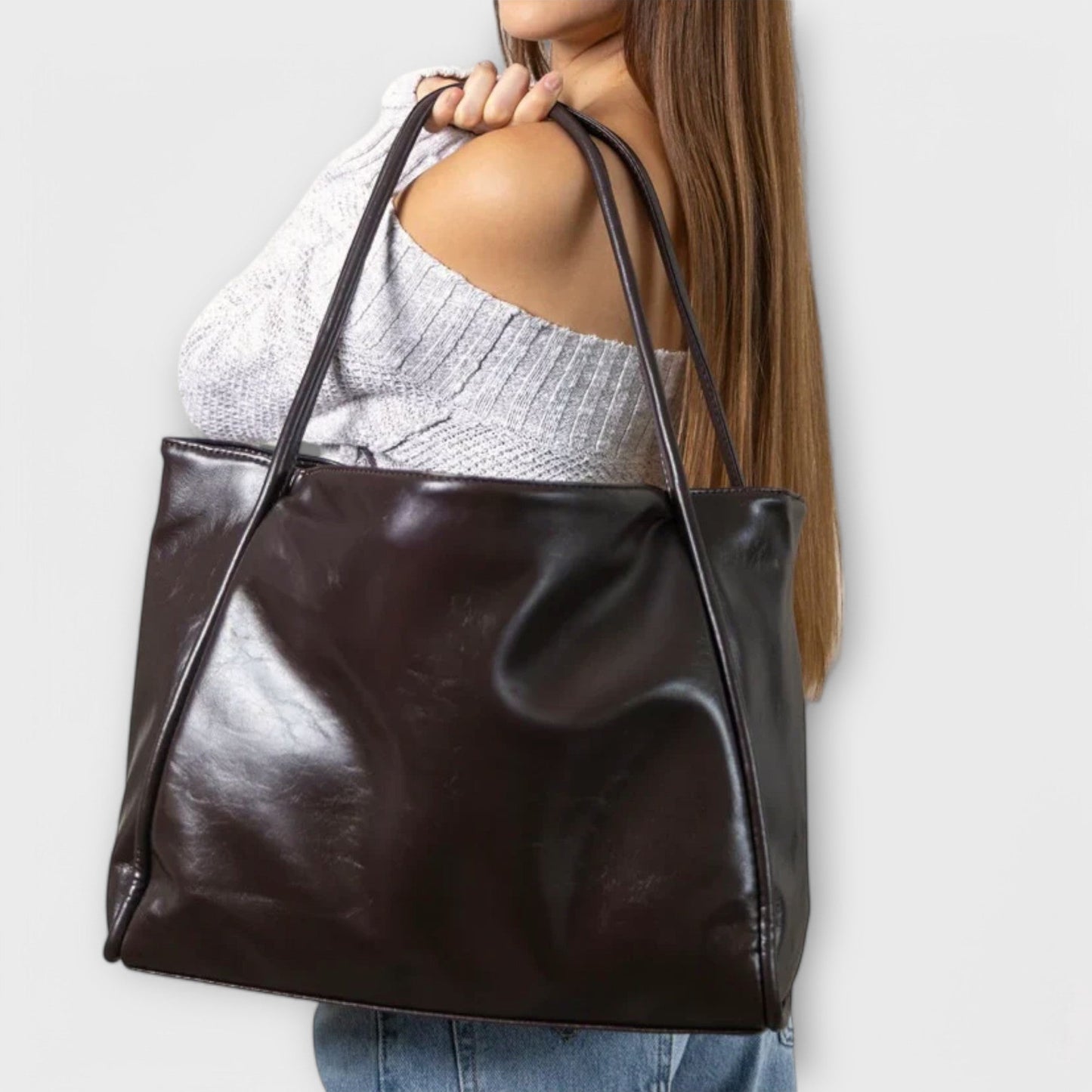 Women's Tote Handbag with Spacious Interior and Durable Design