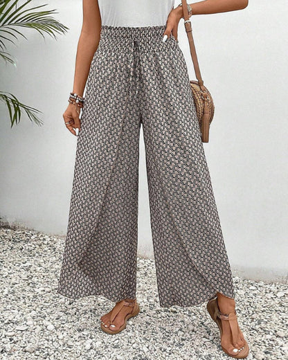 Lennox | Wide Leg Trousers with Relaxed Fit and Breathable Fabric