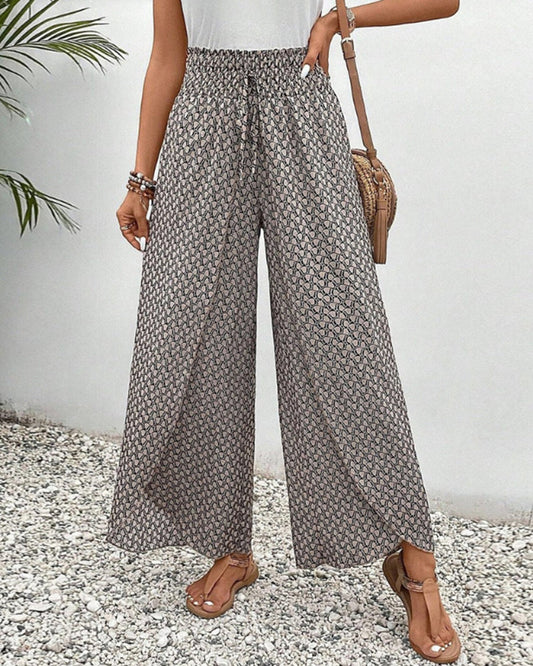 Lennox | Wide Leg Trousers with Relaxed Fit and Breathable Fabric