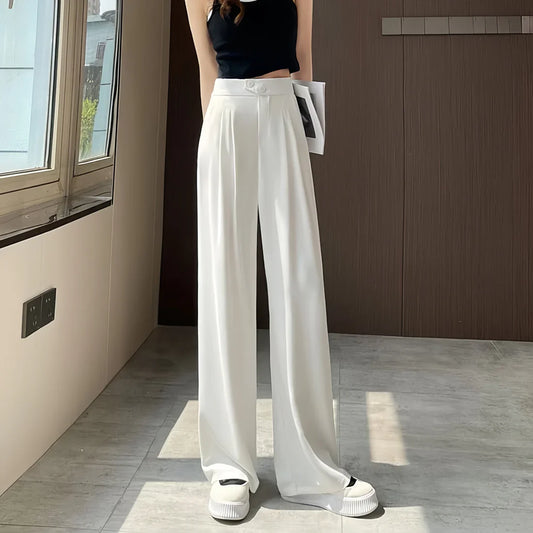 Chic Comfort Wide-Leg Trousers