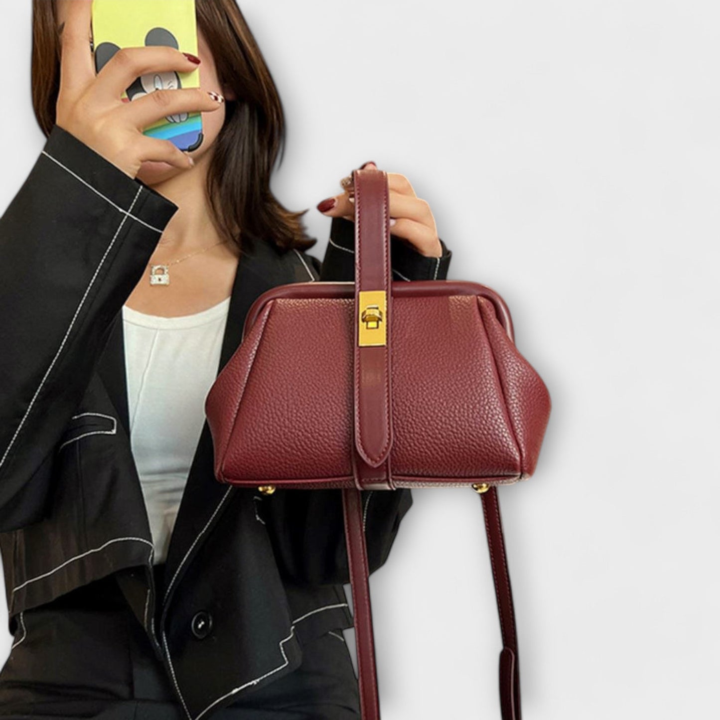 Women's Mini Handbag with Compact Design and Versatile Use