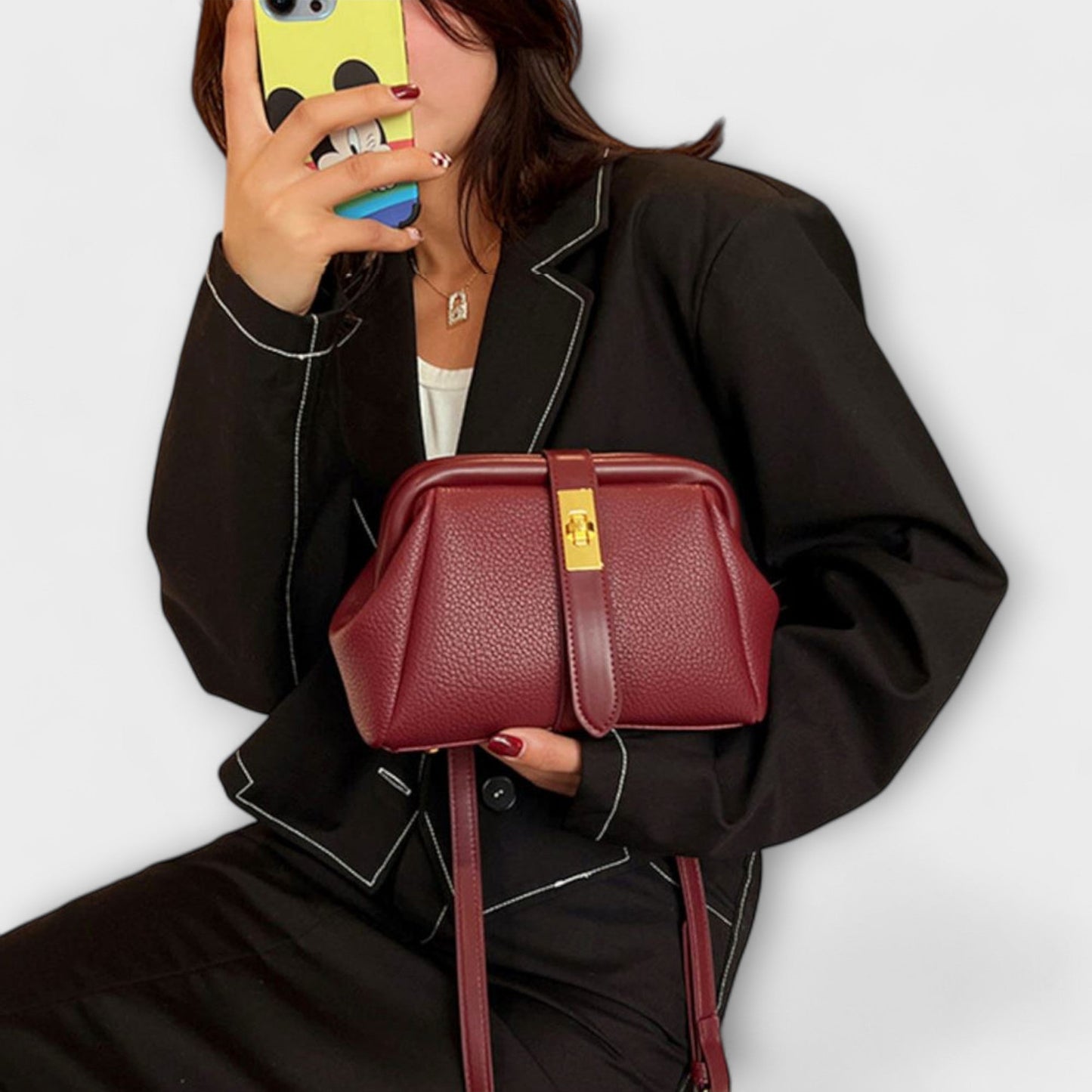Women's Mini Handbag with Compact Design and Versatile Use