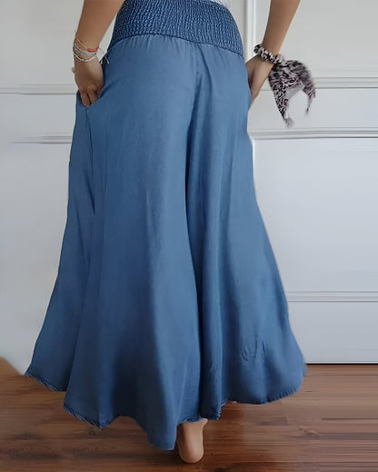 Aria | Trousers with Elastic Waist and Relaxed Fit