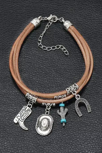 Women's Multi-Layered Bracelet with Unique Design and Versatile Style