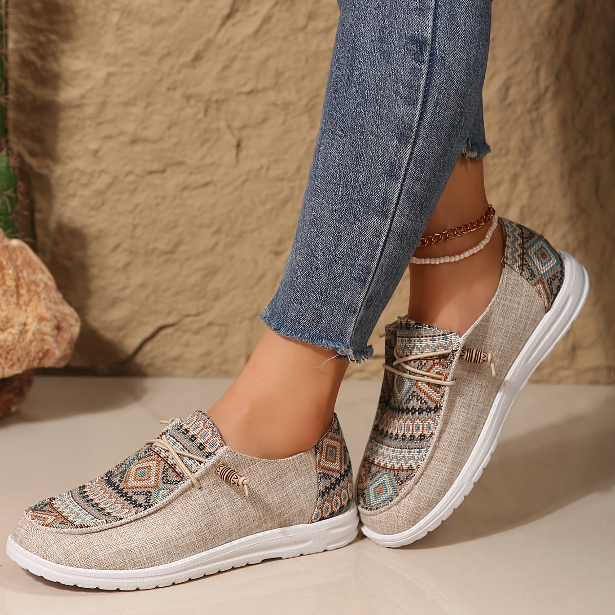 Women's Sneakers with Breathable Design and Cushioned Sole