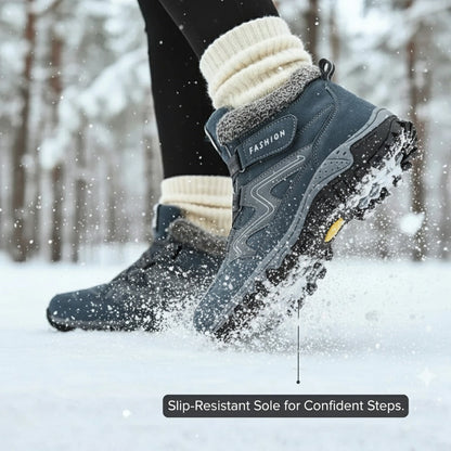 Women's Waterproof Boots with Supportive Design and Durable Sole