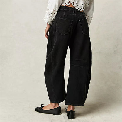Tatum | Barrel Leg Jeans with High Waist and Relaxed Fit