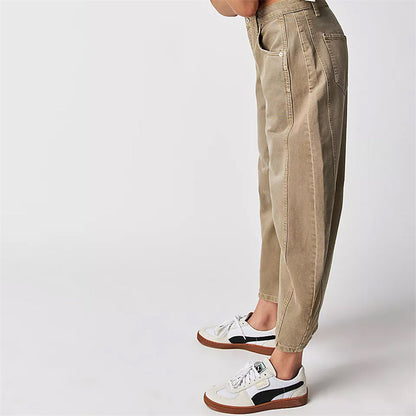 Tatum | Barrel Leg Jeans with High Waist and Relaxed Fit