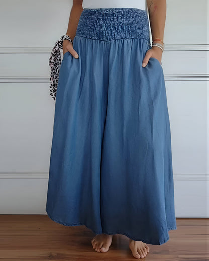 Aria | Trousers with Elastic Waist and Relaxed Fit
