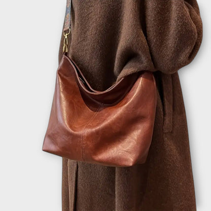 Women's Shoulder Bag with Unique Strap and Versatile Design