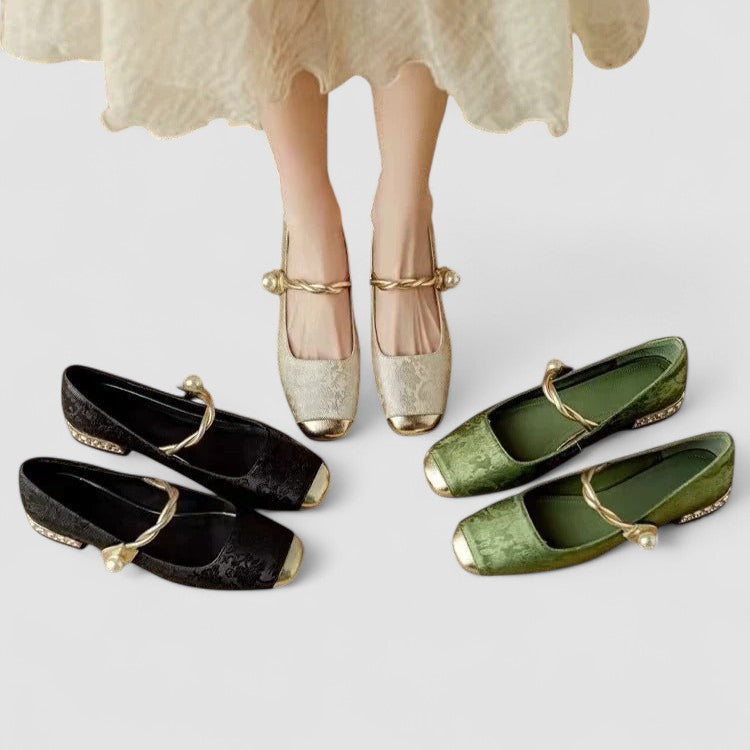 Women's Mary Jane Shoes with Classic Design and Secure Fit