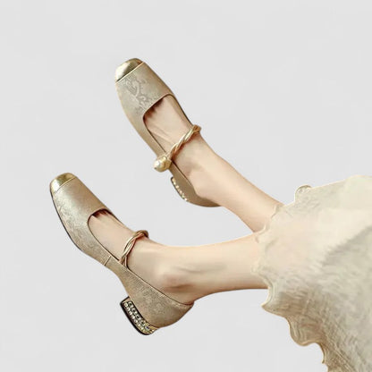 Women's Mary Jane Shoes with Classic Design and Secure Fit