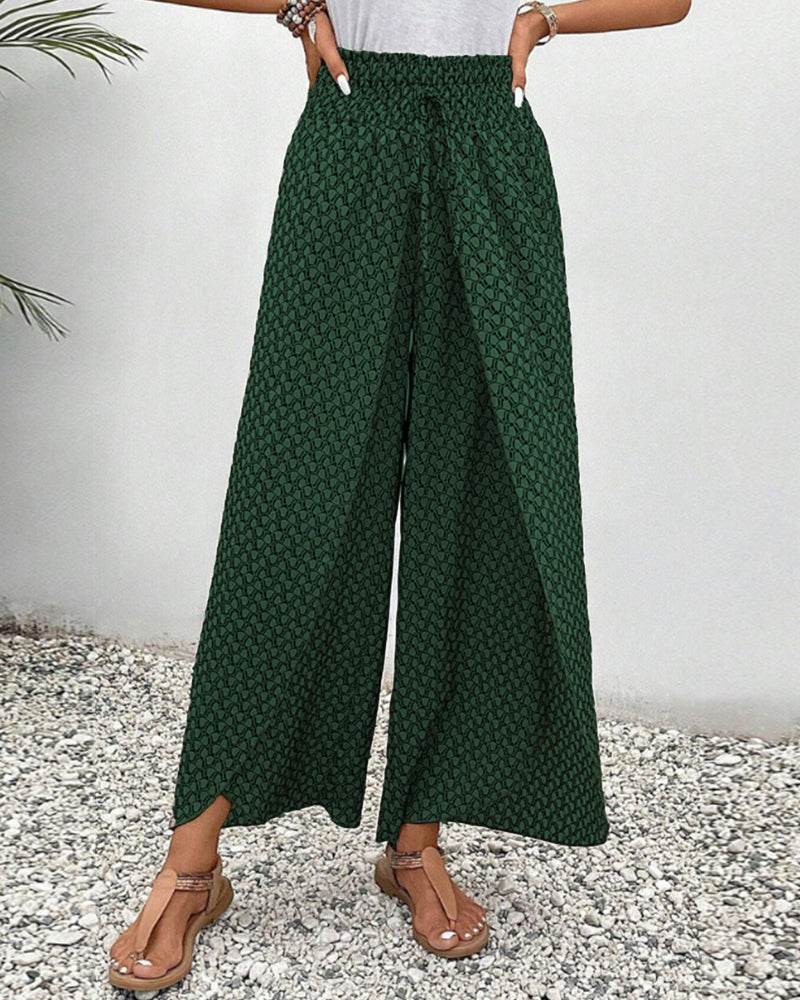 Lennox | Wide Leg Trousers with Relaxed Fit and Breathable Fabric