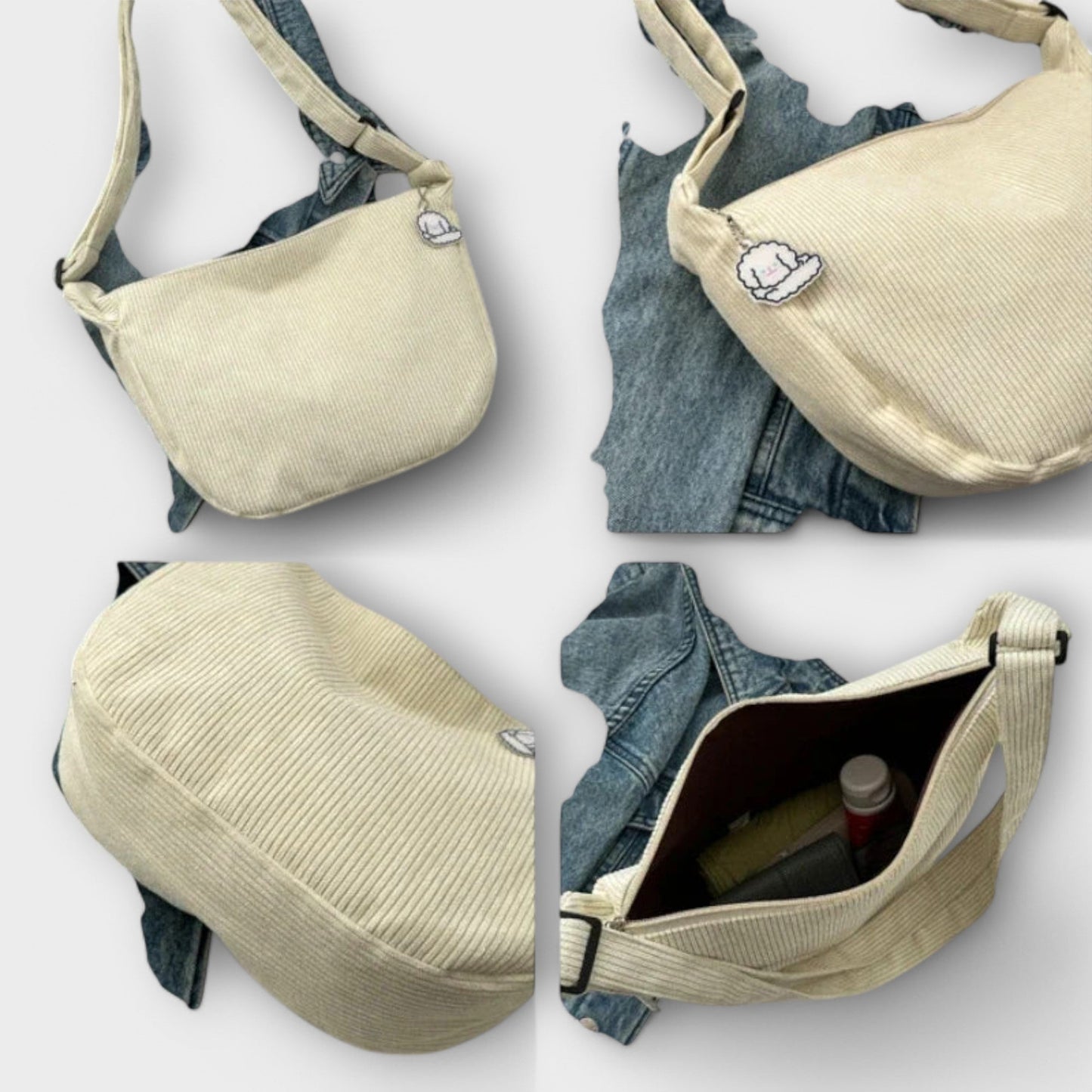 Women's Shoulder Bag with Elegant Shape and Versatile Design