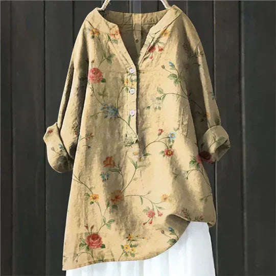 Women's Relaxed Fit Top with Lightweight Fabric and Breathable Design