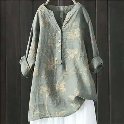 Women's Relaxed Fit Top with Lightweight Fabric and Breathable Design