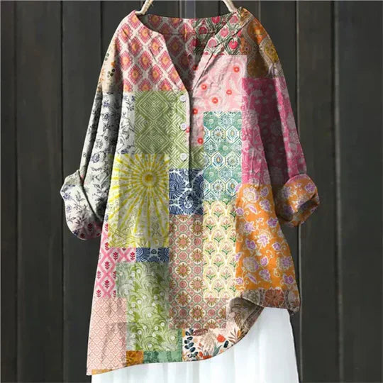 Women's Relaxed Fit Top with Lightweight Fabric and Breathable Design